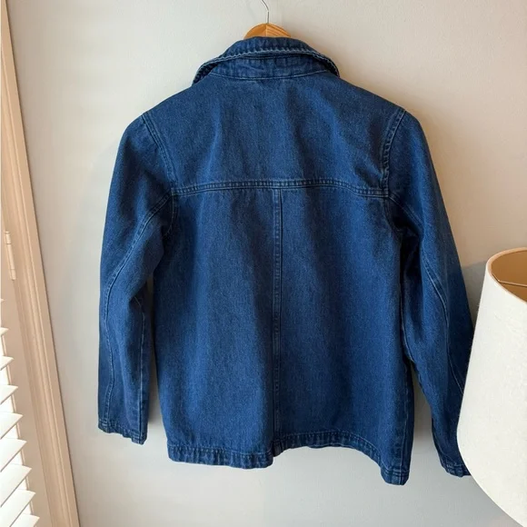 Seasalt Cornwall Denim Reading Rocks Chore Jacket - Picture 8 of 12